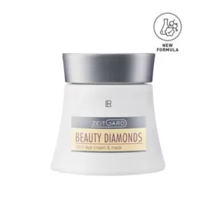 Crema y mascarilla de ojos Beauty Diamonds (28319-101)